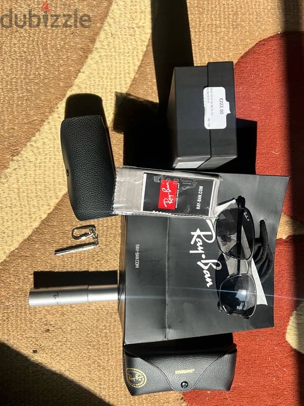 Ray Ban sunglasses  , Tom Ford perfume , Boss perfume , 2