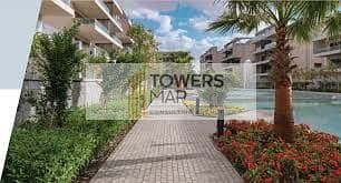 Very Prime Location   Overlooking Garden and lake     Apartment With Instillment for sale at Compound Lake View Residence 2 0