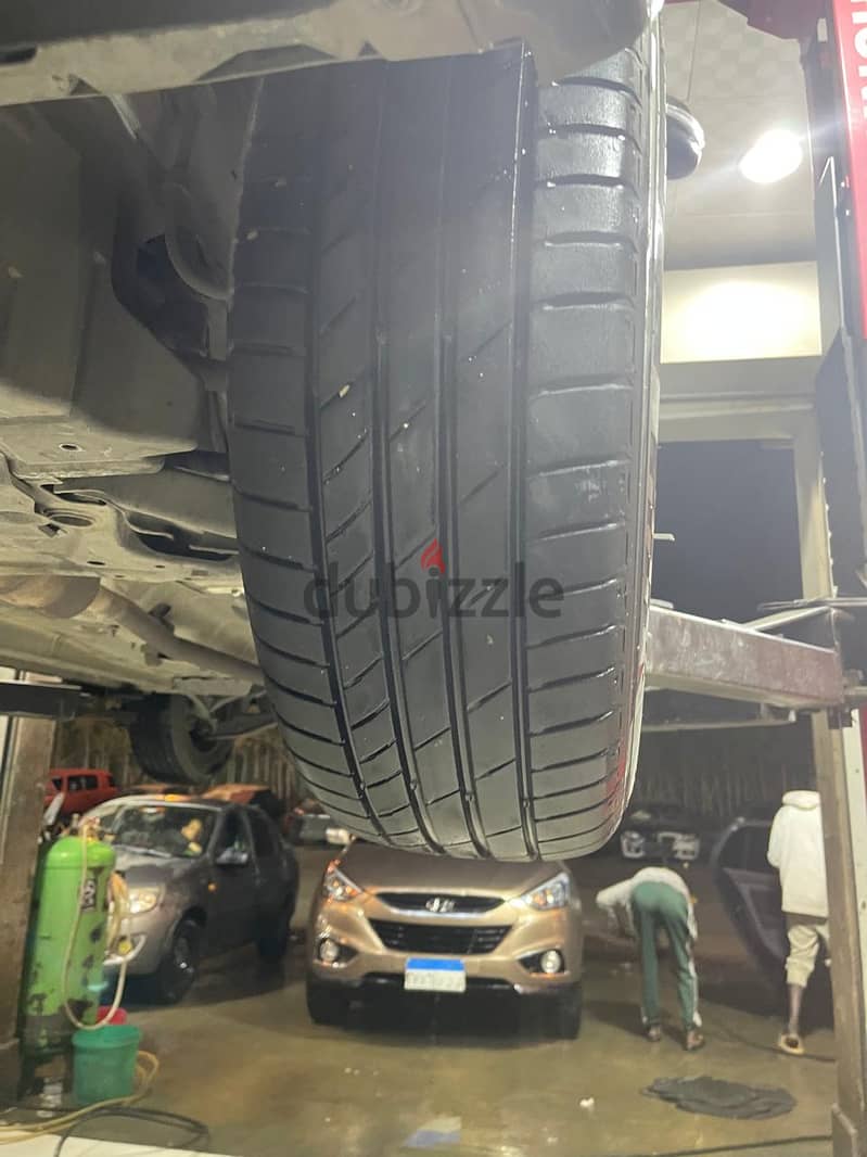 4 اطارات 205/60R16 بحالة ممتازة 2