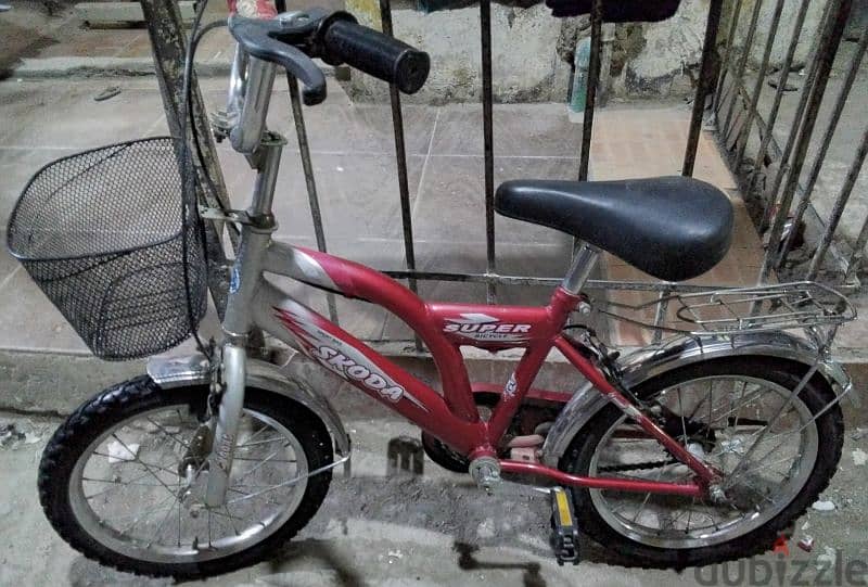 علجة   { SUPER BICYCLE } SKODA مقاس 16 2