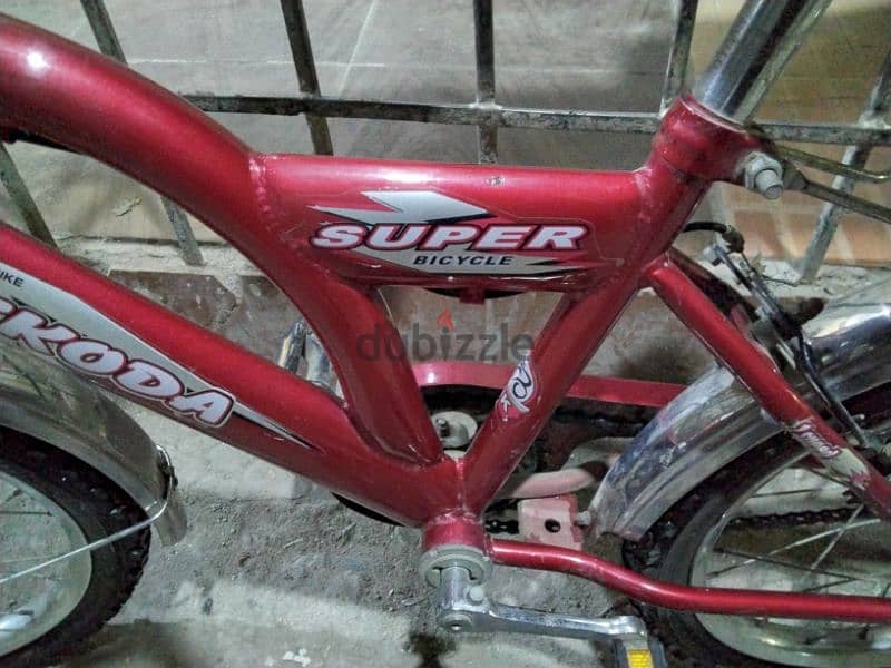 علجة   { SUPER BICYCLE } SKODA مقاس 16 3