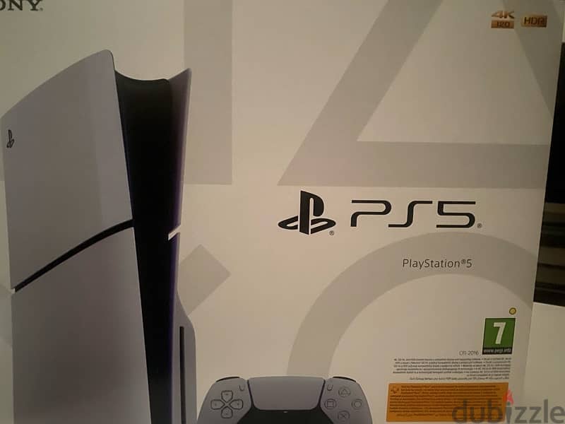 ps5 slim 1 tera &cD 4