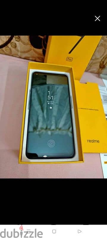 Realme 7 pro 128/8 بصمه شاشه طلقه