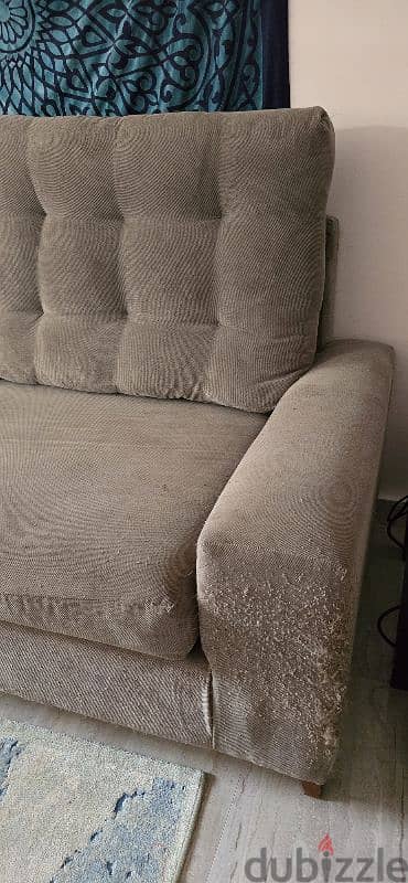 used Lshape Sofa كنبة حرف  L 1