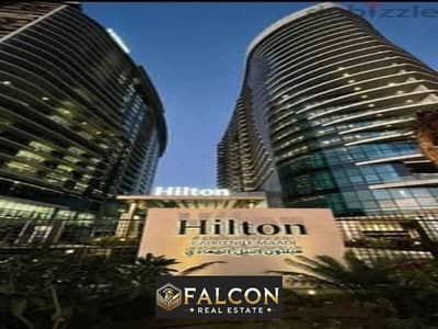 Receive now and live in the Hilton Hotel, a fully finished hotel unit, VIP hotel services and a distinctive view of the Nile Corniche, Nile Pearl Towe