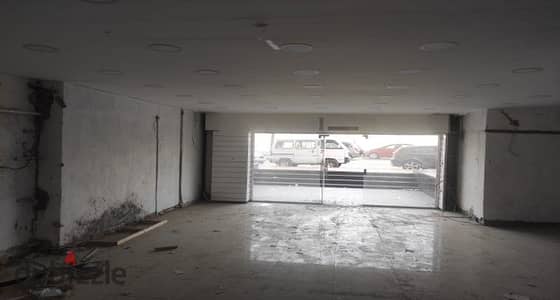 A fully finished commercial store in Maadi, ready for inspection and rent, on a main street