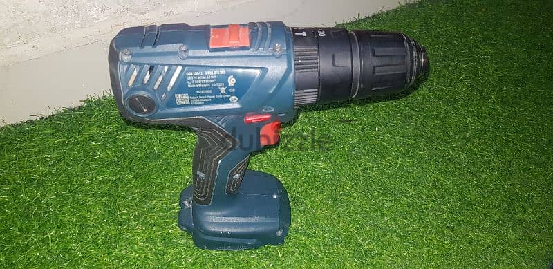 مثقاب احترافى + ٢ بطاريه وشاحن من بوش BOSCH  GSB 180 LI 3