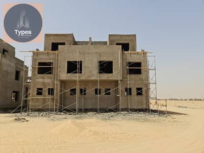 For sale, a corner townhouse in Naya West Compound, with installments up to 9 years elsheikh zayed