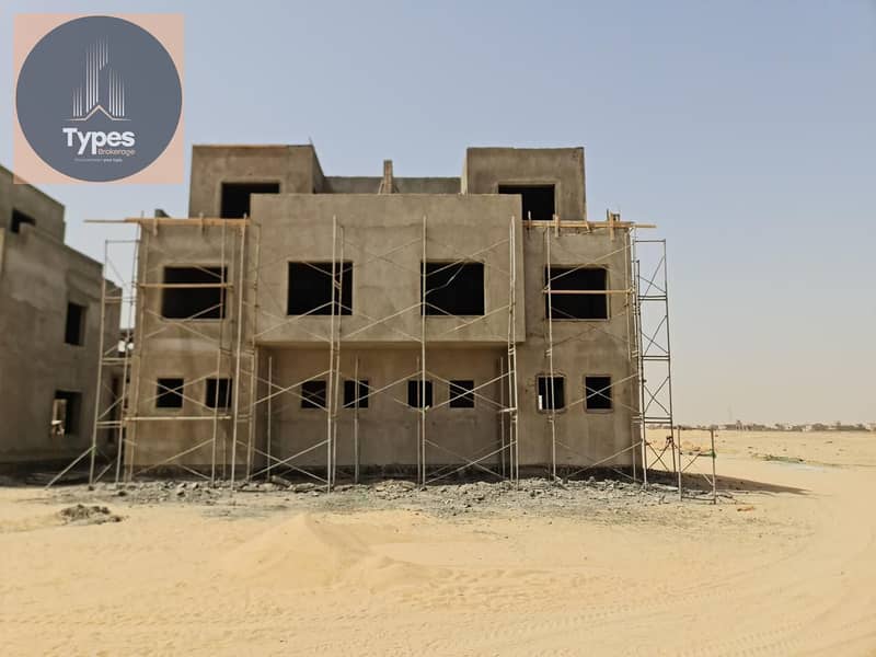 For sale, a corner townhouse in Naya West Compound, with installments up to 9 years elsheikh zayed 0