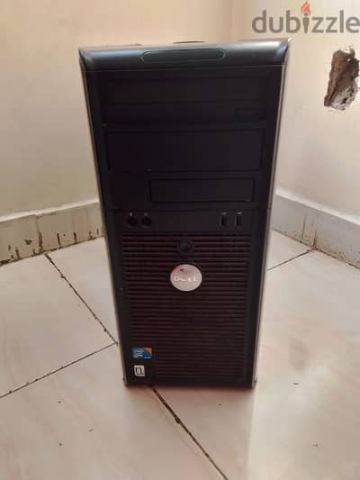 PC كامل شاشه وكيسه dell