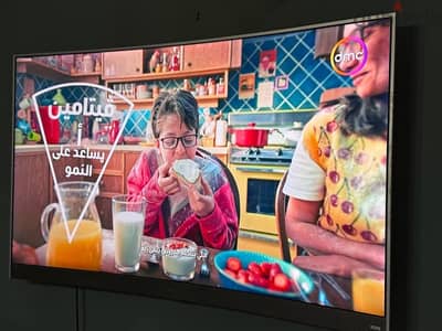 Tcl 55k curved smart screen