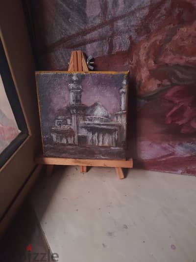 original oil painting for mosque