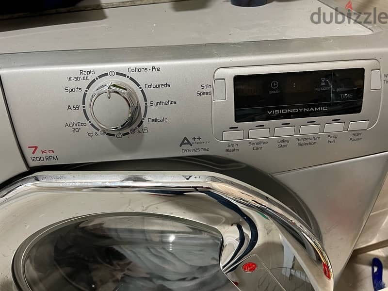 DYN7125DS2 غسالة هوڤر  Hoover washing machine 1