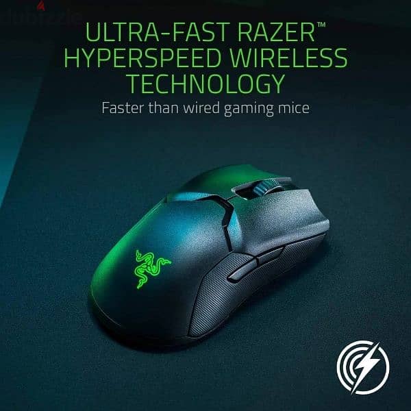 Razer Viper Ultimate Wireless Gaming Mouse + Charging Station (Black) 1