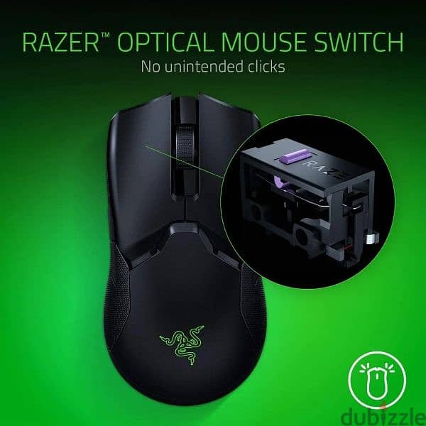 Razer Viper Ultimate Wireless Gaming Mouse + Charging Station (Black) 4