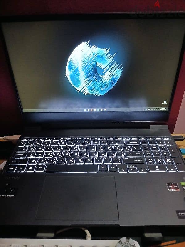 Laptop Gaming hp Victus Ryzen 5 5600h,  Gtx 1650 4Gb, 16 gb ram 4