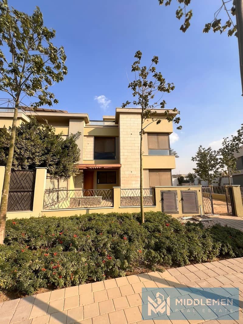 twin house 314m delivered lowest price installments , villette sodic new cairo 0