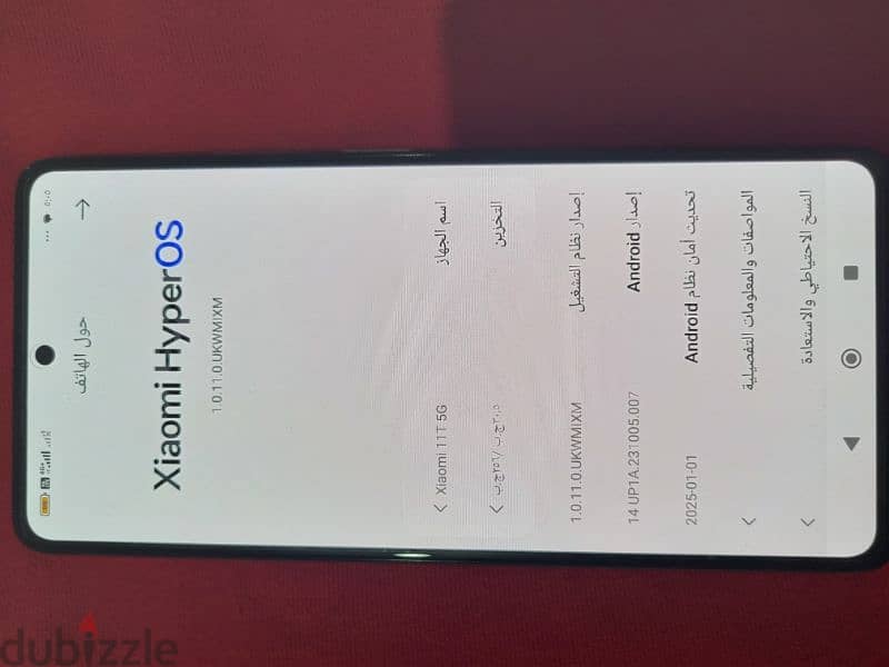 xiaomi 11t 5G 256 الجهاز زيرو من غير الكرتونه وارد الكويت رمات 8+4 6