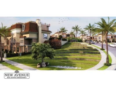 Apartment ready to move with view prime location in sarai by madent masr in al mostakbal city