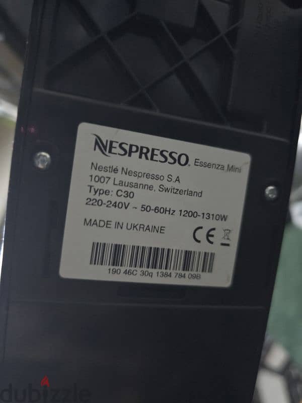 nespresso essenza mini c30 4