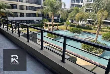 Apartment Fully Finished  with ACs for sale at Water Way One New Cairo