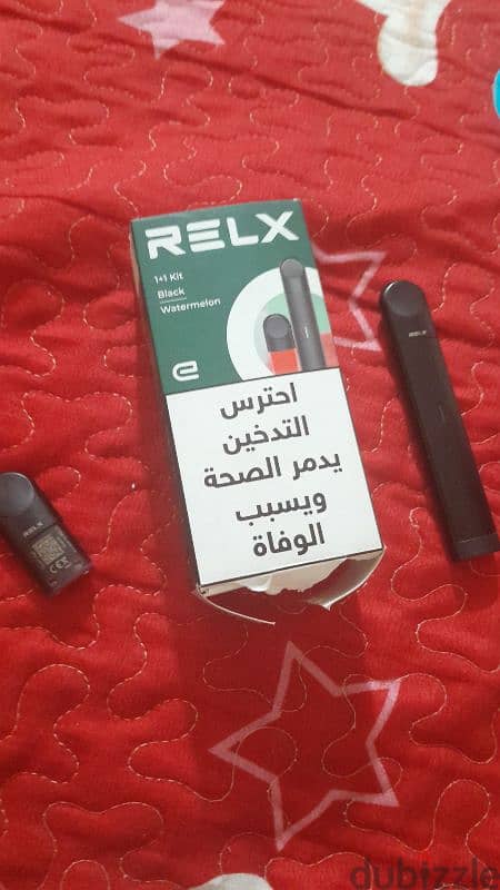 ريلكس بود معاها كارتدجين وازازة ليكويد relx pod 2