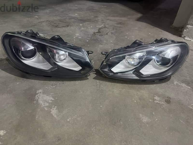 Front and rear headlights 2