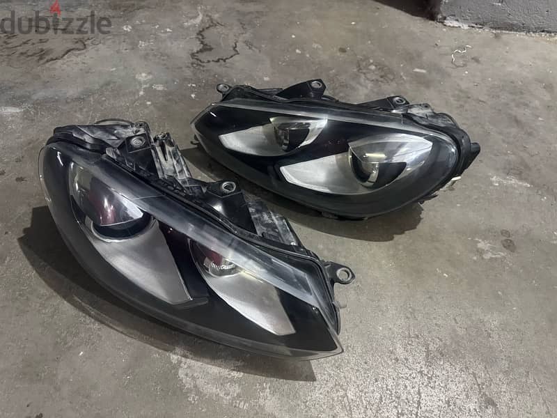 Front and rear headlights 4