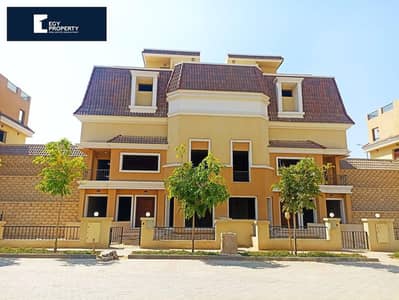 Exclusive offer! Villa For Sale prime Location Ready To Move In Sarai Compound -New Cairo