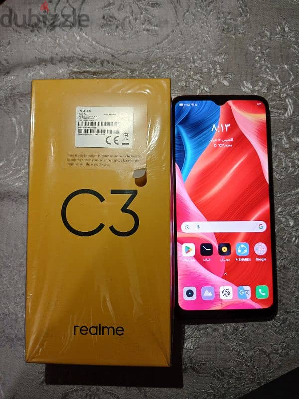 Realme C3 حالته ممتازه مدخلش اي صيانه متفتحش 2