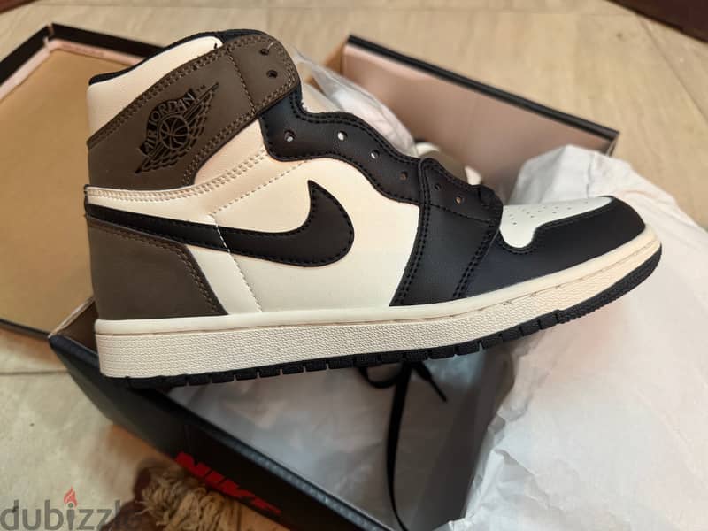 Jordan 1 Mirror Dark mocha جوردن وان دارك موكا ميرور مستورد 2