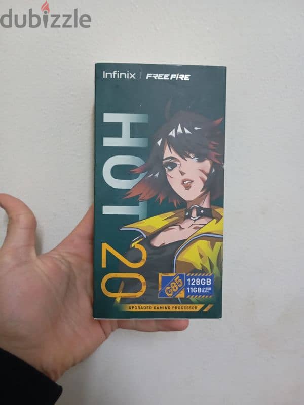 موبايل Infinix Hot 20 gaming 11ram 2