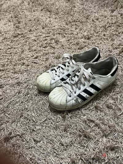 adidas super star size 41 used