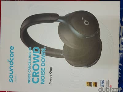 Sealed soundcore  space one wireless headphone noise cancelling