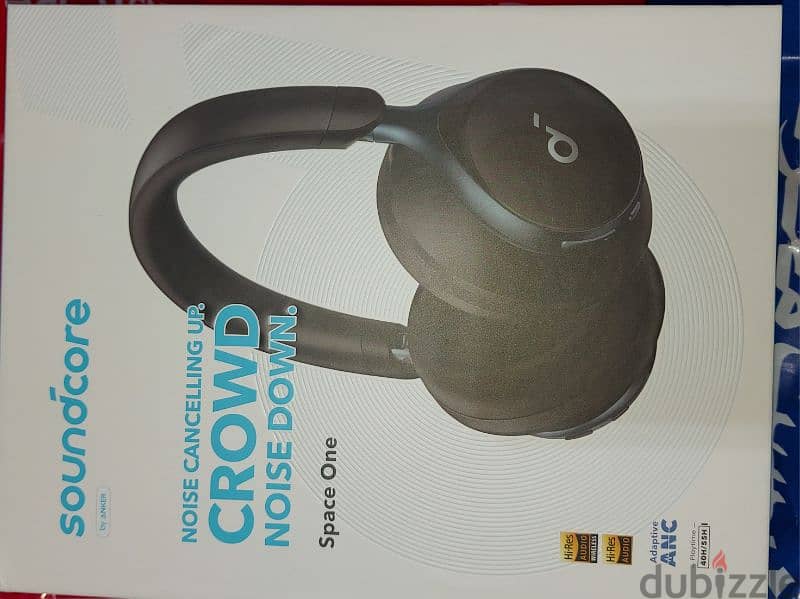 Sealed soundcore  space one wireless headphone noise cancelling 0