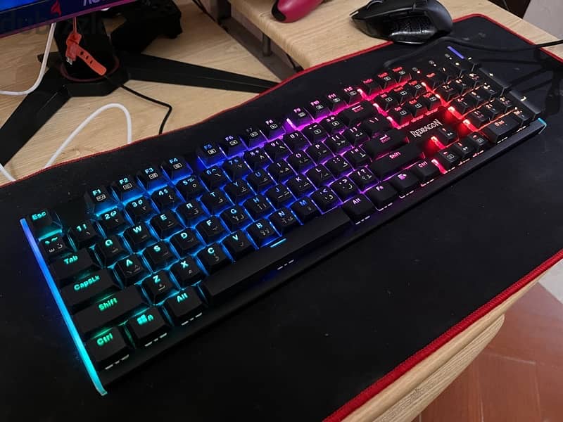 redragon keyboard k591 pavarati red switch 4