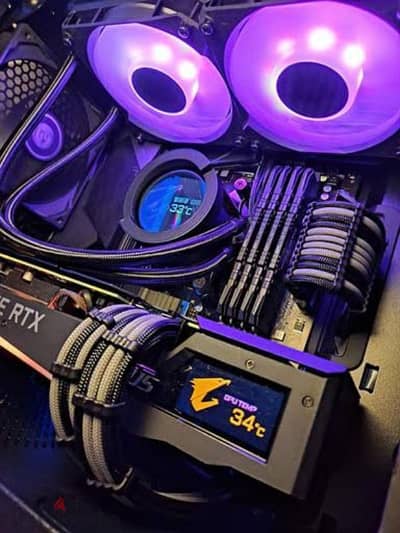 Gigabyte rtx 3060 ti 8gb aorus master اعلى نسخة بشاشة زيرو السعر نهائي