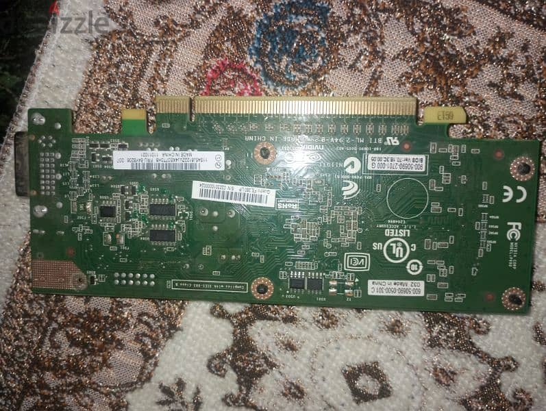 كارت شاشه nvidia quadro fx 380 1