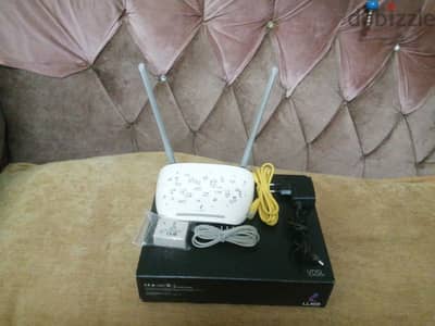 راوتر وي فائق السرعه Router WE VDSL