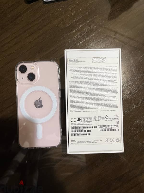 IPhone 13 mini 256G Pink Like new 1