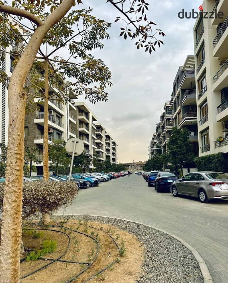 In the most distinctive location in the project, own a duplex of 161 meters at an attractive price per cash    First Settlement in front of Cairo 0