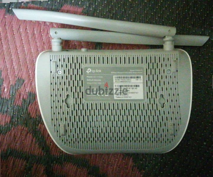 راوتر وي فائق السرعه Router WE VDSL 4