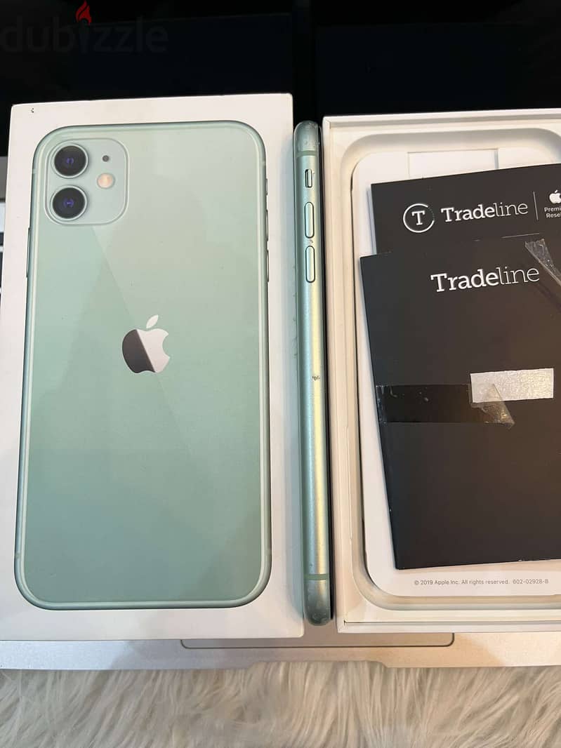 IPhone 11 64 giga mint green 9