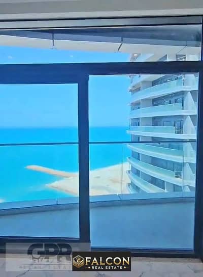 Ready To Move Apartment With DP 5% Fully Finished Direct Sea View For Sale In Latin District New Alamein Installments  10 Years