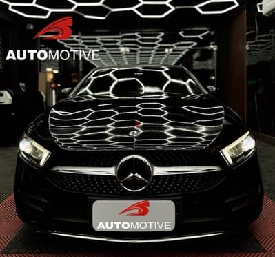 Mercedes-Benz A200 ,2020 , AMG ,Black Exterior ,Red Interior