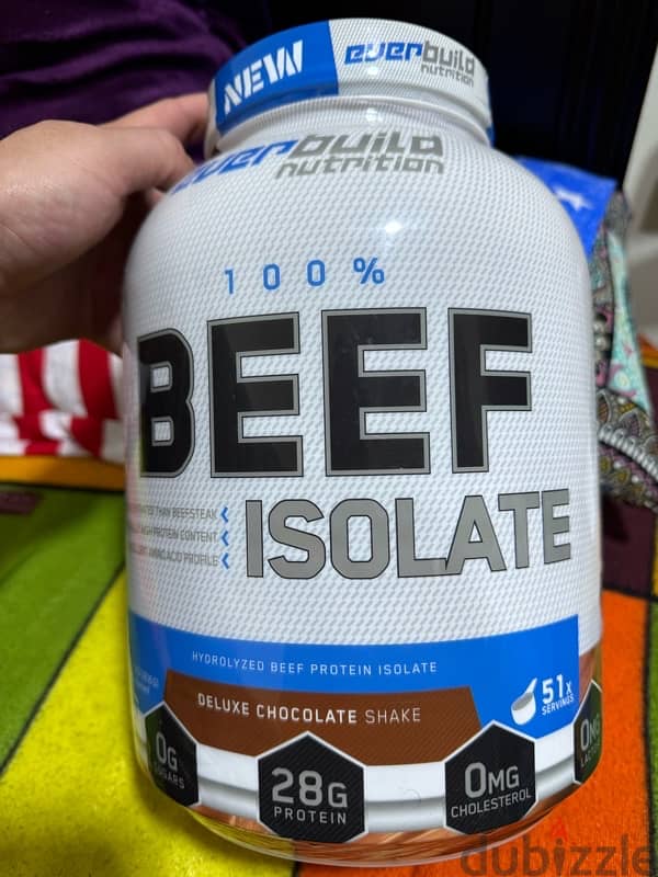 Ever Build Nutrition Ultra Premium 100% Beef Protein Isolate 1