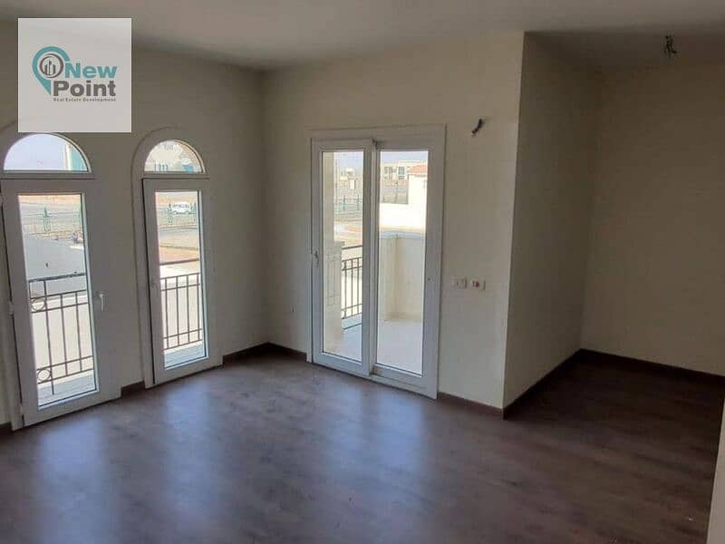 For sale, a 158-square-meter apartment, ready for occupancy + fully finished, in a fully serviced compound in the Administrative Capital 0