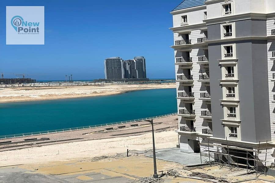 Live and invest in a fully finished apartment + immediate delivery + sea view in the Latin Quarter, New Alamein - North Coast 0