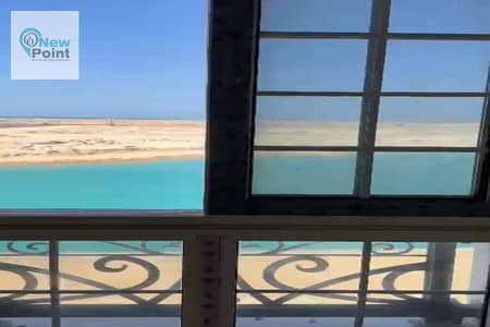 للبيع شقة غرفتين متشطبة بالكامل + استلام فورى + SEA VIEW فى الحى اللاتينى - العلمين الجديدة