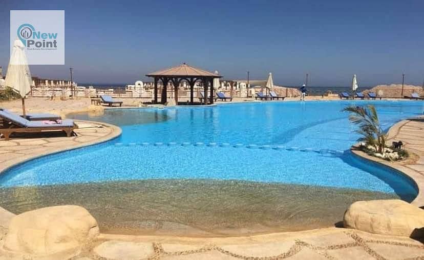 ب50% خصم امتلك شاليه متشطب بالكامل بدون وديعة صيانة +SEA VIEW فى العين السخنة 0